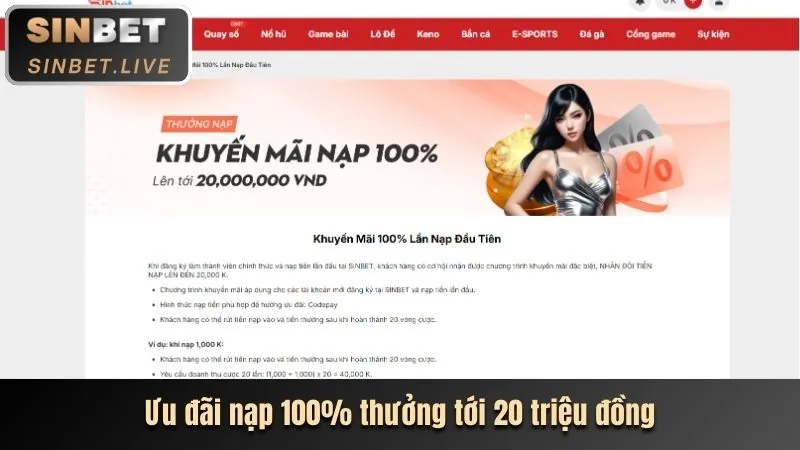 Khuyến mãi nạp tiền hàng ngày 33win01